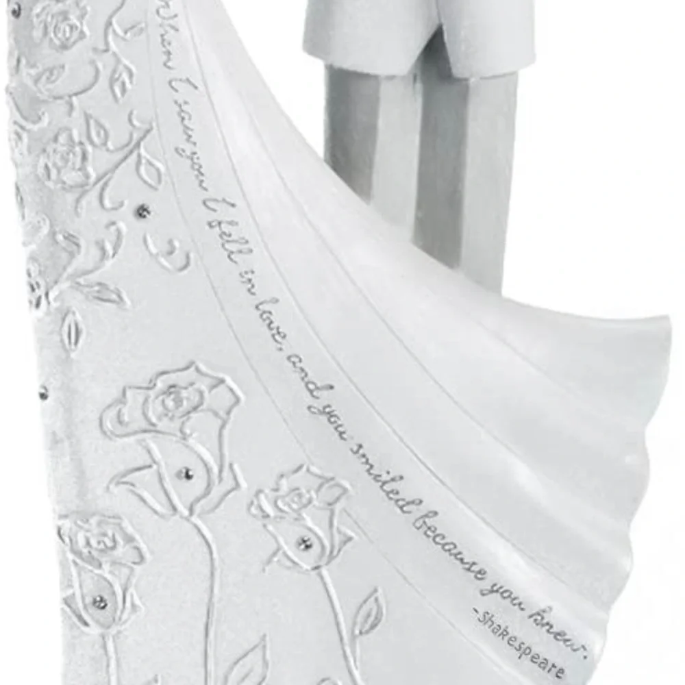 Wedding Cake Topper/Keepsake - Picture 2 of 2